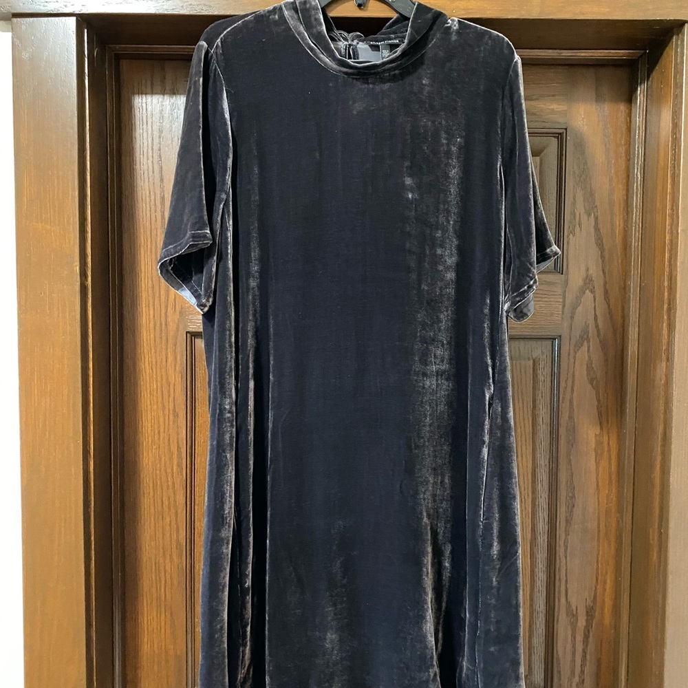 EILEEN FISHER NWT VELVET Shift Dress